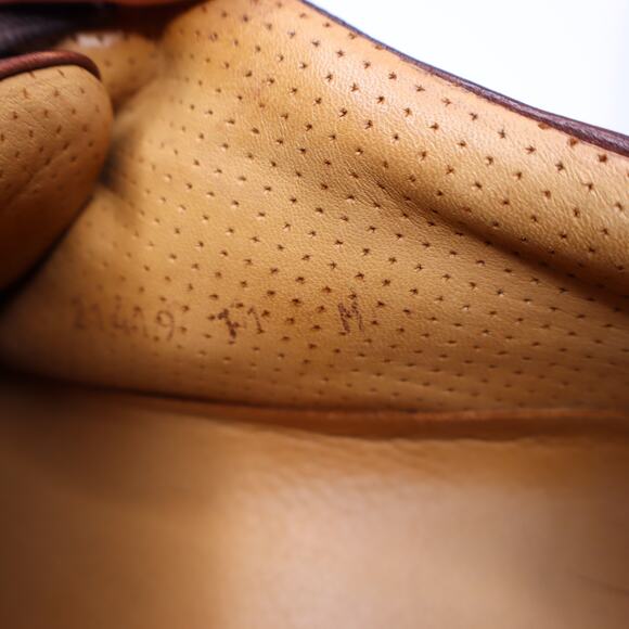 MAGNANNI Huston Cup Sneaker Mid Brown Leather Lace Up Low Top Men's 11 - Picture 8 of 10